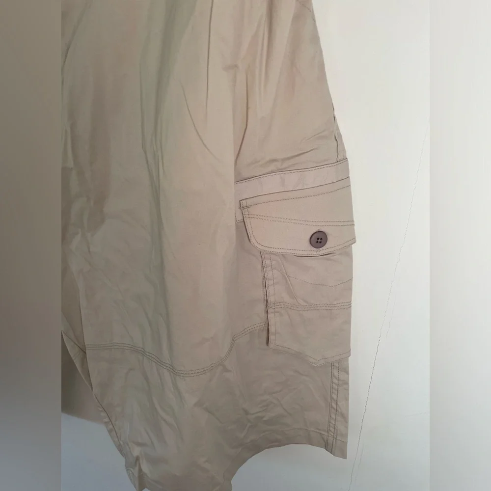 NWT- Kenneth Cole Men's Reaction Shorts size 46 cargo tech shorts w/stretch - Picture 2 of 11